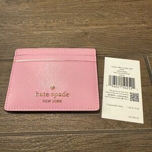 Kate Spade Light Pink Card Wallet